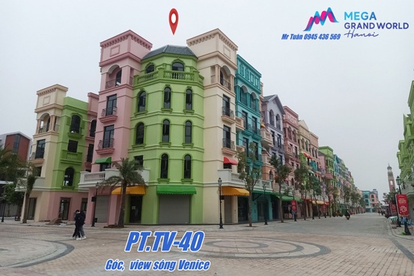 CĂN GÓC, 2 MẶT TIỀN, VIEW SÔNG VÀ QUẢNG TRƯỜNG | PHỐ TÂY | PT.TV-40