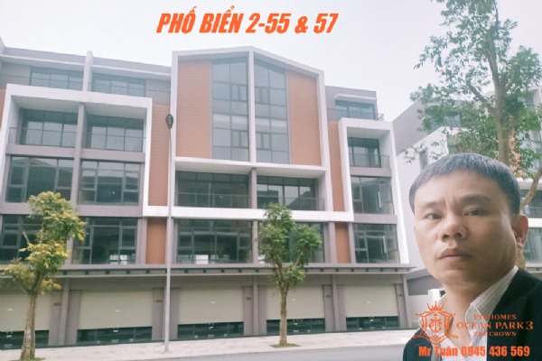 CẶP SHOP PHỐ BIỂN 2-55 & 57 (200m, MẶT TIỀN 10m ĐỦ MÁI)
