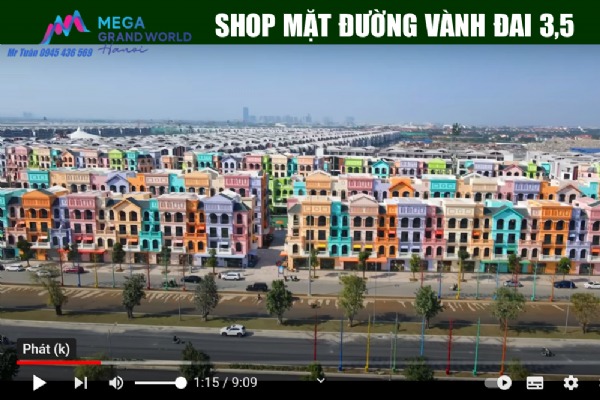 Grand World Hanoi | PT1-TV-122 (SHOP MẶT ĐƯỜNG VÀNH ĐAI 3,5)
