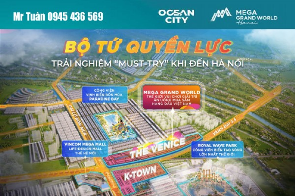 Grand World OceanCity PHỐ BIỂN 19 | PB19-TV-135
