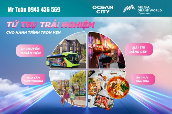 Grand World OceanCity PHỐ TÂY | PT-TV-172