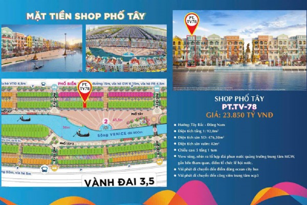 Grand World OceanCity PHỐ TÂY | PT-TV-78