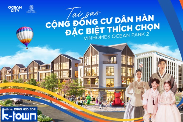 K-TOWN | SH.KT-01 Trường liên cấp Quốc tế Korea Global School (KGS) Ocean Park 2