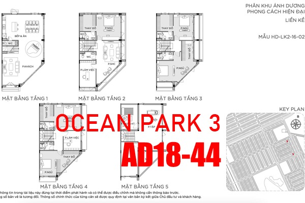 LAYOUT GÓC ÁNH DƯƠNG 18-44 VINHOMES OCEAN PARK 3