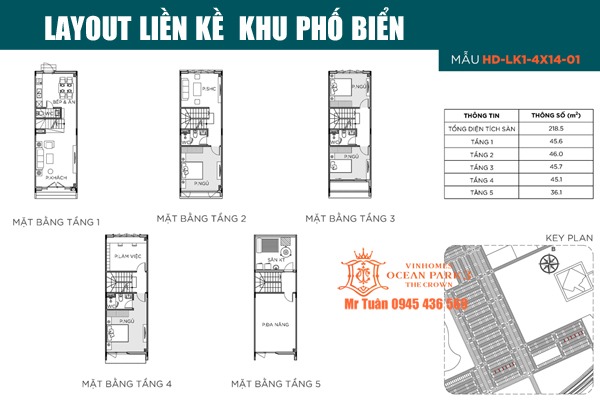 LAYOUT LIỀN KỀ PHỐ BIỂN 5-04 (PB05-04)