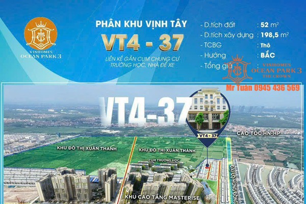 LIỀN KỀ 52 m2 | VỊNH TÂY 4-37