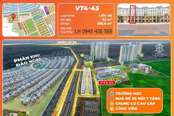 LIỀN KỀ 52m NHỎ  NHẤT | VỊNH TÂY 4-45