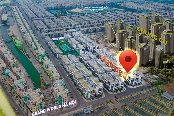 LIỀN KỀ 64m GẦN GRAND WORLD | PHỐ BIỂN 20-08