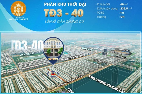 LIỀN KỀ ĐÔNG NAM | THỜI ĐẠI 3-40