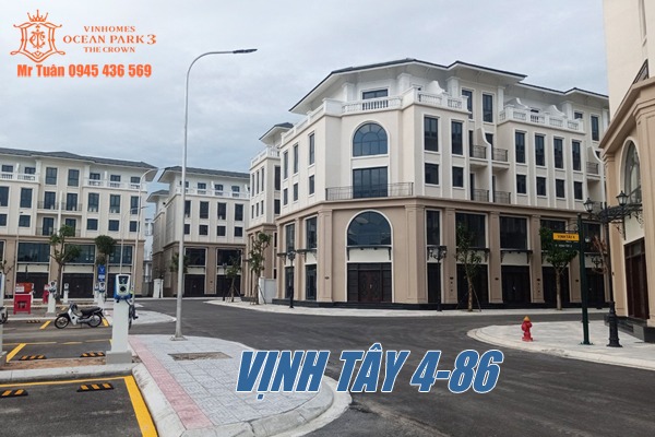 LIỀN KỀ GÓC | VỊNH TÂY 4-86 (ĐỐI DIỆN TRẠM SẠC VINFAST)