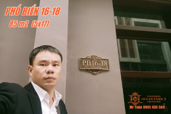 LIỀN KỀ PHỐ BIỂN 16 CĂN 18