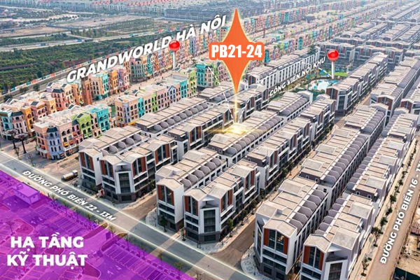 LIỀN KỀ PHỐ BIỂN 21-24 (GẦN GRAND WORLD)
