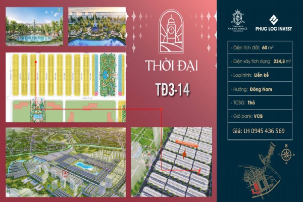 LIỀN KỀ THỜI ĐẠI 3-14 OCEAN PARK 3