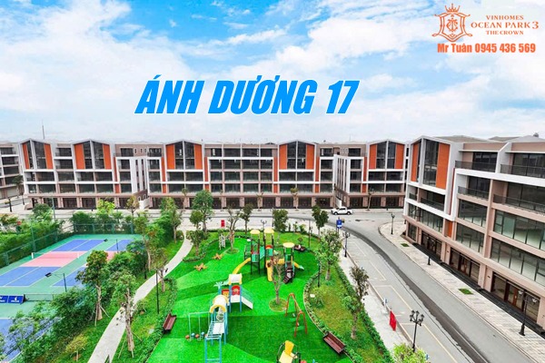 LIỀN KỀ VIEW CÔNG VIÊN | ÁNH DƯƠNG 17-0X