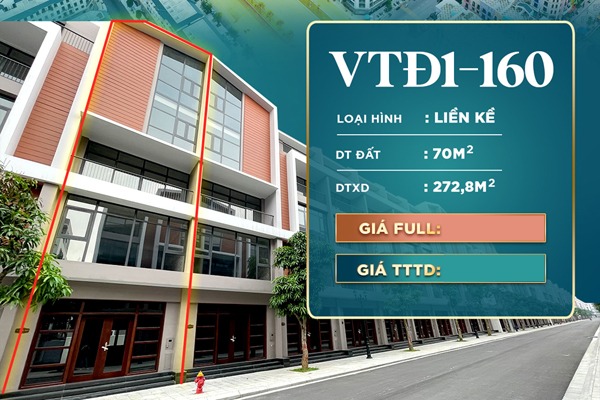 LIỀN KỀ VỊNH THIÊN ĐƯỜNG 1-160 (VTĐ1-160)