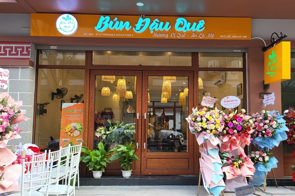 PĐ6.KT-13 KTOWN VINHOMES OCEAN PARK 2 để thưởng thức BÚN ĐẬU QUÊ