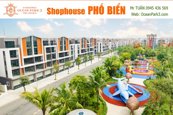 PHỐ BIỂN 08 SHOPHOUSE 2 MẶT ĐƯỜNG / GẦN GRAND WORLD