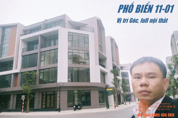 PHỐ BIỂN 11-01 | CĂN GÓC, FULL NỘI THẤT CĐT