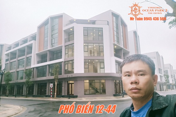 PHỐ BIỂN 12-44  LIỀN KỀ GÓC, HOÀN THIỆN CĐT