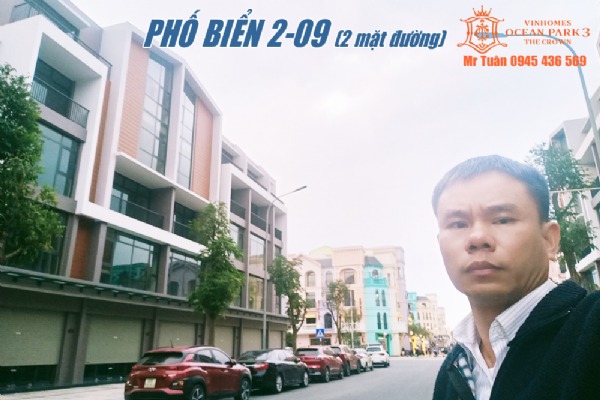 PHỐ BIỂN 2-09 | SHOPHOUSE 2 MẶT ĐƯỜNG, CẠNH GRAND WORLD HANOI