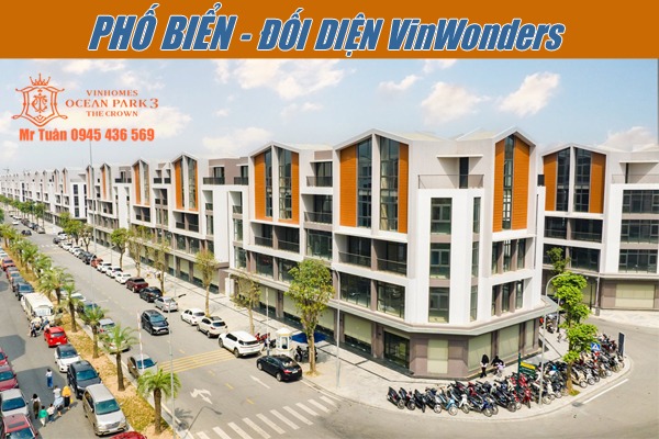 PHỐ BIỂN 60 | SHOPHOUSE 2 MẶT ĐƯỜNG, ĐỐI DIỆN VinWonders