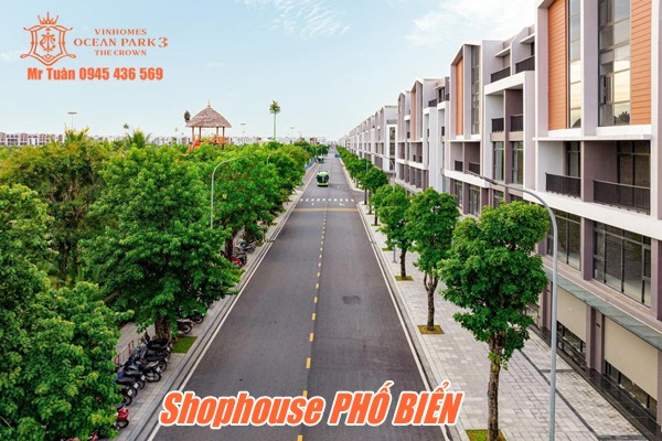 PHỐ BIỂN 64 | SHOPHOUSE 2 MẶT ĐƯỜNG, SỔ ĐỎ LÂU DÀI