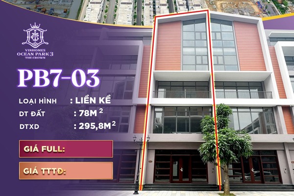 PHỐ BIỂN 7-03 ÁP GÓC, CÓ MÁI, ĐƯỜNG THÔNG
