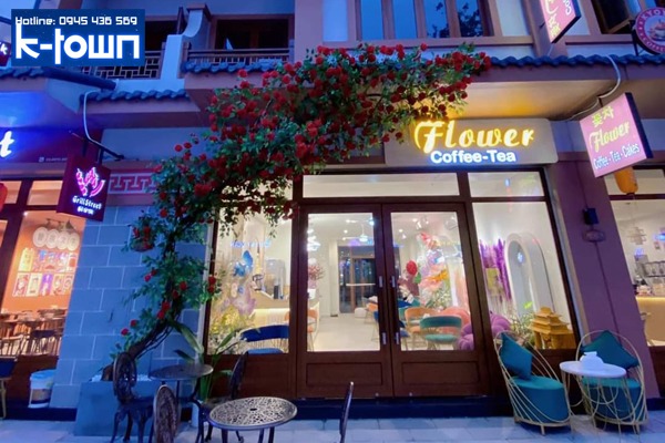 Flower Coffee & Tea, Phố Đông 5, K-Town, Vinhomes Ocean Park 2