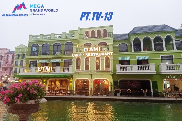 PHỐ TÂY | PT-TV-13 mặt sông Venice | D'ami Cafe & Restaurant