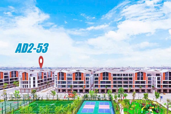 SHOPHOUSE 2 MẶT ĐƯỜNG,  ÁP GÓC/ ÁNH DƯƠNG 2 / AD2-53