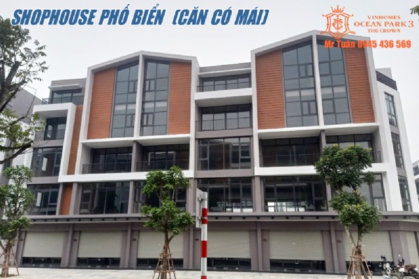 SHOPHOUSE 2 MẶT ĐƯỜNG PHỐ BIỂN 2 / PB2- 73