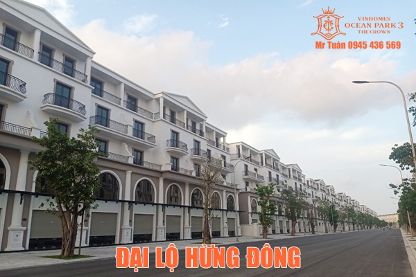 SHOPHOUSE ĐẠI LỘ HỪNG ĐÔNG / ĐLHĐ-626