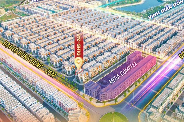SHOPHOUSE GÓC / ĐẠI LỘ HỪNG ĐÔNG / ĐLHĐ-249