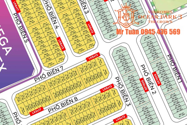SHOPHOUSE GÓC | PHỐ BIỂN 7-01 (2 MẶT ĐƯỜNG)
