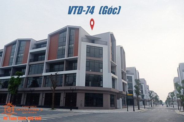 SHOPHOUSE GÓC | VỊNH THIÊN ĐƯỜNG / VTĐ-74