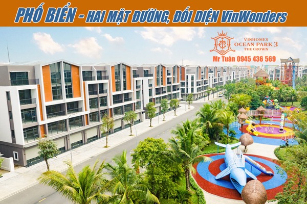 SHOPHOUSE PB-118 | ĐỐI DIỆN VIN WONDERS WATER PARK