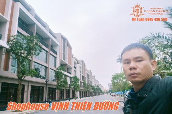 Shophouse VTĐ-30 (75 m2 DUY NHẤT CÓ MẶT TIỀN 6m, ĐỐI DIỆN CÔNG VIÊN NƯỚC)