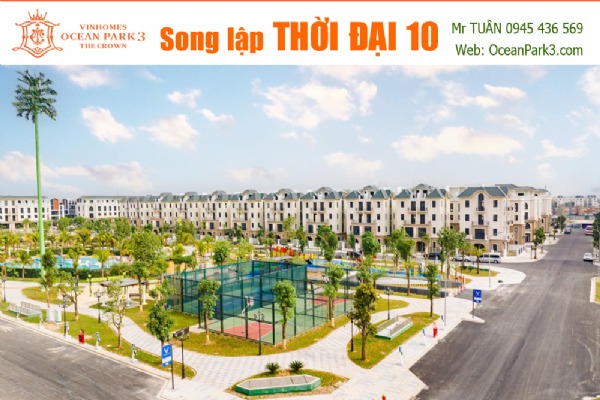 SONG LẬP THỜI ĐẠI 10-18 (ÁP GÓC, 136m2)