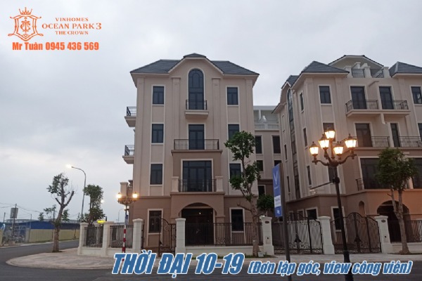 THỜI ĐẠI 10-19 | ĐƠN LẬP GÓC, VIEW CÔNG VIÊN