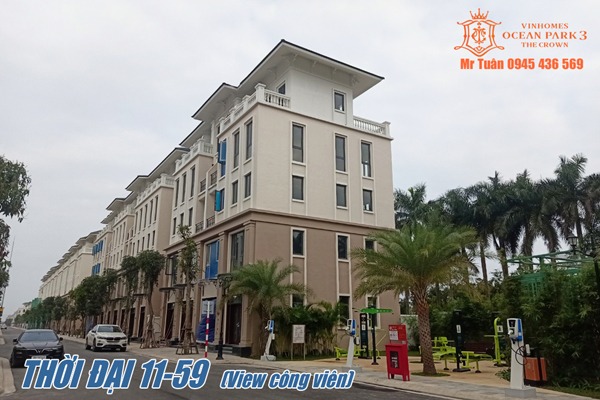 THỜI ĐẠI 11-59 (LIỀN KỀ GÓC, VIEW CÔNG VIÊN)