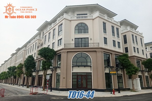 THỜI ĐẠI 16-44 | SHOPHOUSE GÓC, HOÀN THIỆN 5 TẦNG CĐT