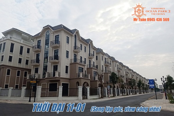 VHOP3 | THỜI ĐẠI 11-01 (SONG LẬP GÓC, VIEW CÔNG VIÊN)