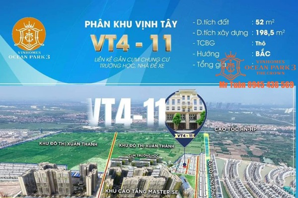 VỊNH TÂY 4-11 THANH TOÁN SỚM CHIẾT KHẤU 6% (1/6/2024)