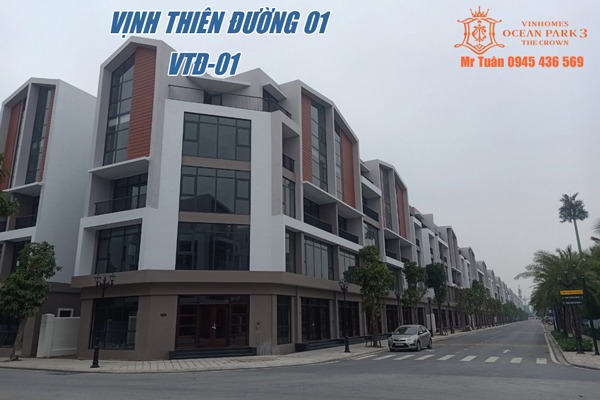 VỊNH THIÊN ĐƯỜNG 01 (VTĐ-01 GÓC, 2 MẶT ĐƯỜNG)