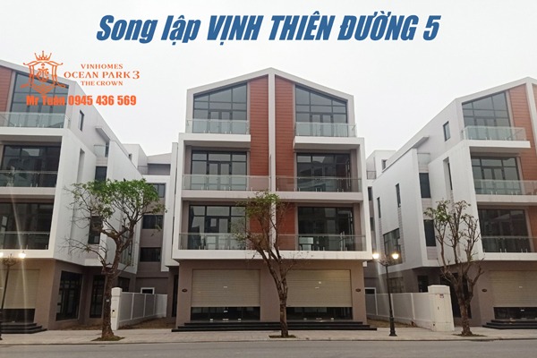 VỊNH THIÊN ĐƯỜNG 5-33 SHOPHOUSE SONG LẬP