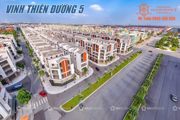 VỊNH THIÊN ĐƯỜNG 5-34 SHOPHOUSE SONG LẬP