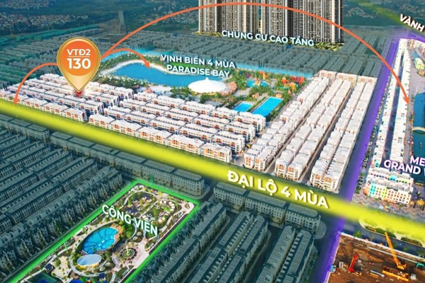 VTĐ2-130 LIỀN KỀ VỊNH THIÊN ĐƯỜNG 2
